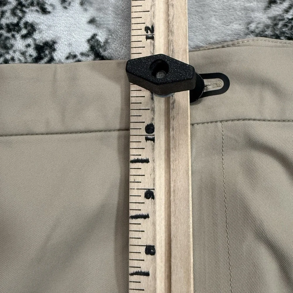 Public Rec Mens 34X32 Khaki Tan Performance Chino Pants Travel Stretch Zip Pocke